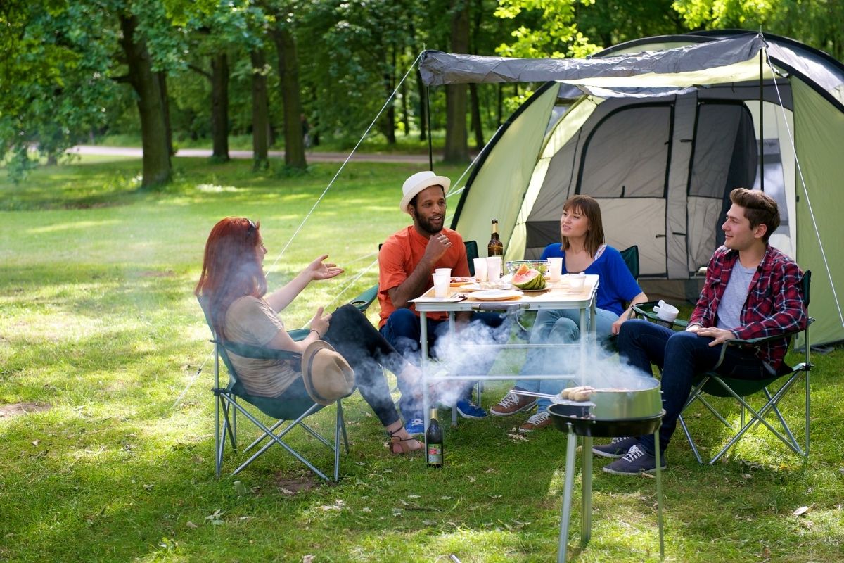 is camping good for you