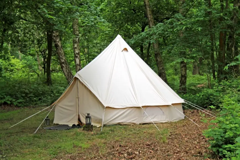 is a canvas tent better