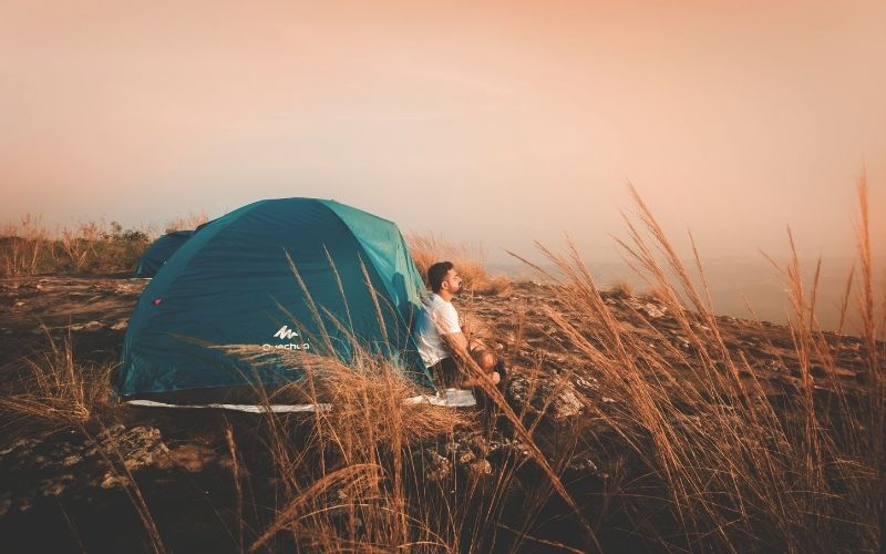 What is bad about camping?