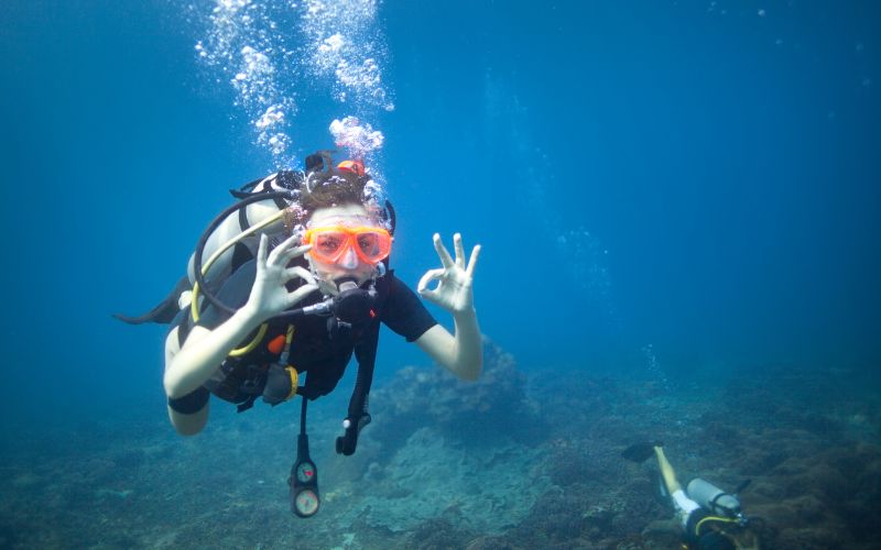 The benefits of scuba diving for exercise