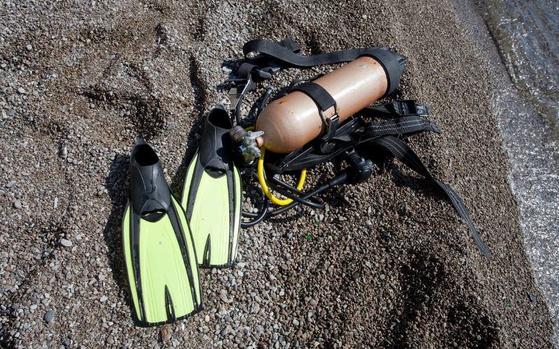 How much should a complete scuba set cost?