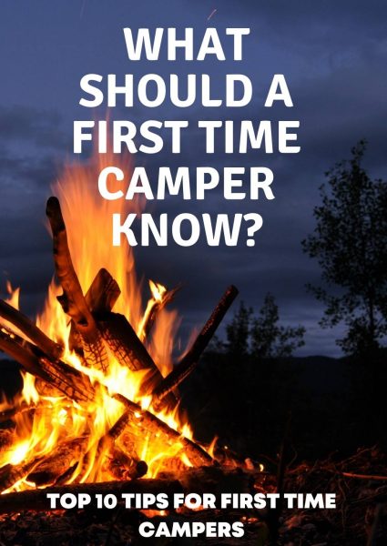 what should a first time camper know